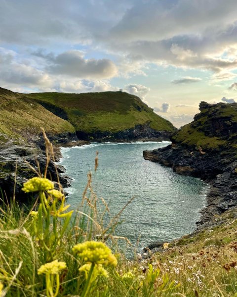 The clouds parted, and all of a sudden it felt like autum...