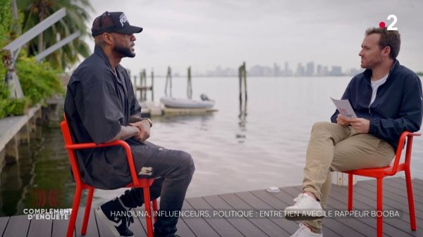 VIDEO.’"Je lui demanderais de r&eacute;tablir le vrai journalisme"’: quand Booba interpelle Vincent Bollor&eacute; dans "Compl&eacute;ment d'enqu&ecirc;te"