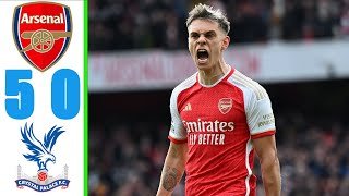 Arsenal Vs Crystal Palace 5-0 All Goals & Extеndеd Hіghlіghts 2023