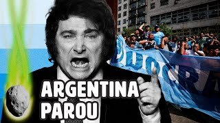 GOVERNO MILEI VAI RESISTIR À GREVE?