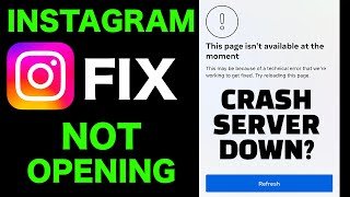 Instagram Is Not Opening Today? Instagram Not Opening ? Instagram Server Down Today ? Instagram FIX?