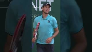 Dominic Thiem Hits Two Tweeners In One Game!