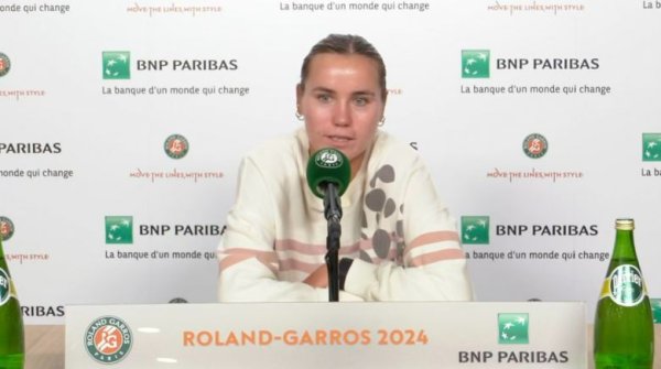 Roland-Garros - Sofia Kenin : «J'adore les courts ici, surtout le Chatrier»