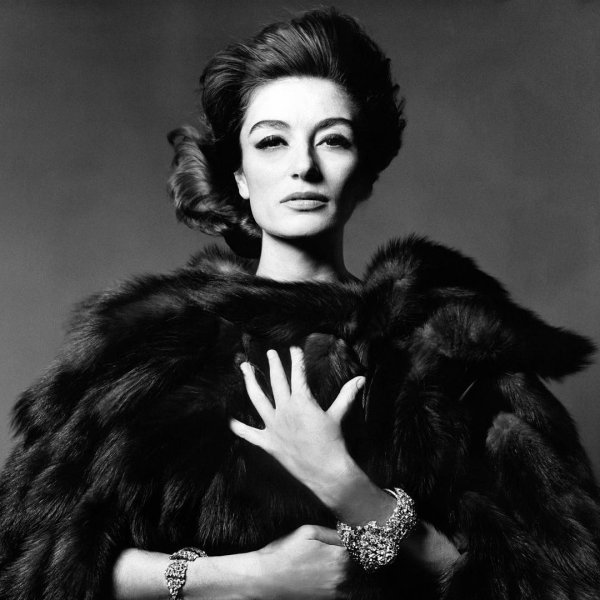 Anouk Aimée by Bert Stern for Vogue, 1965

#AnoukAimée #A...