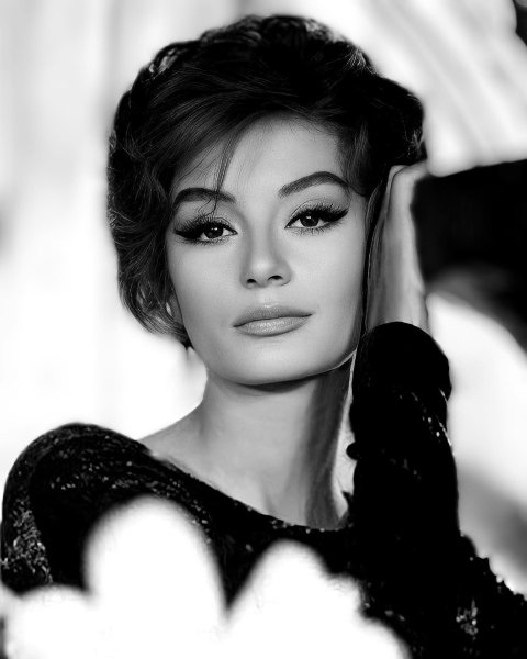 ༻Anouk Aimée as Maddalena in Federico Fellini's 1960 film...