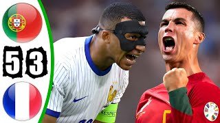 Portugal vs France 5-3 - All Goals & Highlights - euro 2024