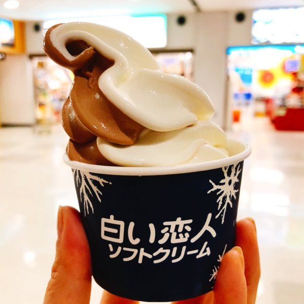 ・
・
〆はこれ
・
・
#白い恋人ソフトクリーム #白い恋人ソフト #ミックスソフト#石屋製菓 #場所によって ...
