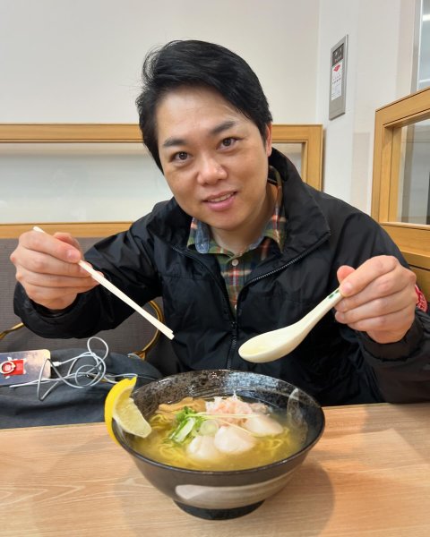 女満別空港では、
ホタテと🦀が入った
豪華なラーメンを🍜✨

美味でした٩(^‿^)۶

#ラーメン
#🍜
#女満...