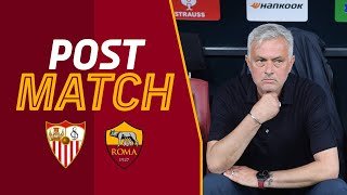 "La squadra ha dato tutto, meritava di vincere" | JOSÉ MOURINHO AL TERMINE DI SEVILLA-ROMA