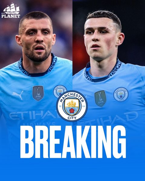 🚨BREAKING: Mateo Kovacic and Phil Foden are back in Man C...