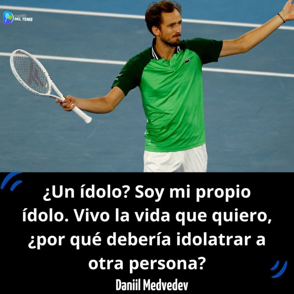 Simplemente, Daniil Medvedev.

#tenis #tennis #tennisfans...