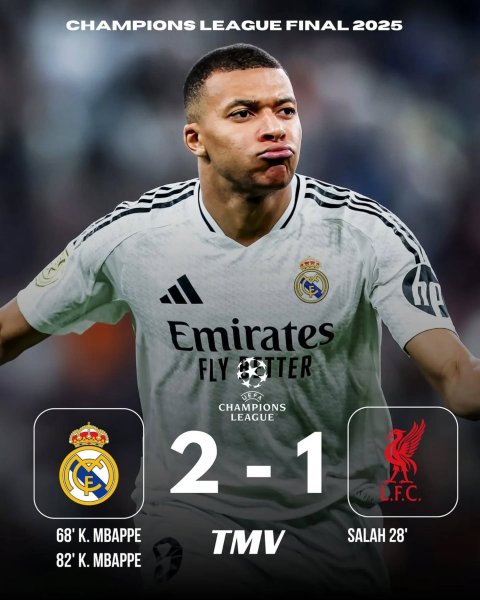 Chat GPT predicted this year Champions League Final. scor...