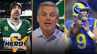 Jets ‘moving off of’ Aaron Rodgers, Should the Rams trade Matthew Stafford? | NFL | THE HERD