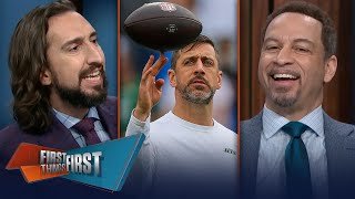Did Aaron Rodgers' time in New York affect his legacy & best landing spot | NFL | FIRST THINGS FIRST