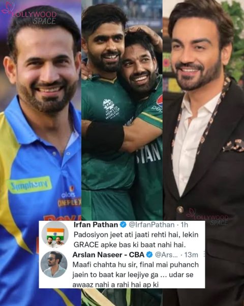 Arslan Naseer perfectly responds to former Indian player ...