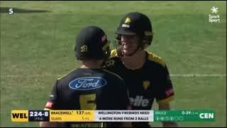 Michael Bracewell 141*(65) in Super Smash T20 in 2022