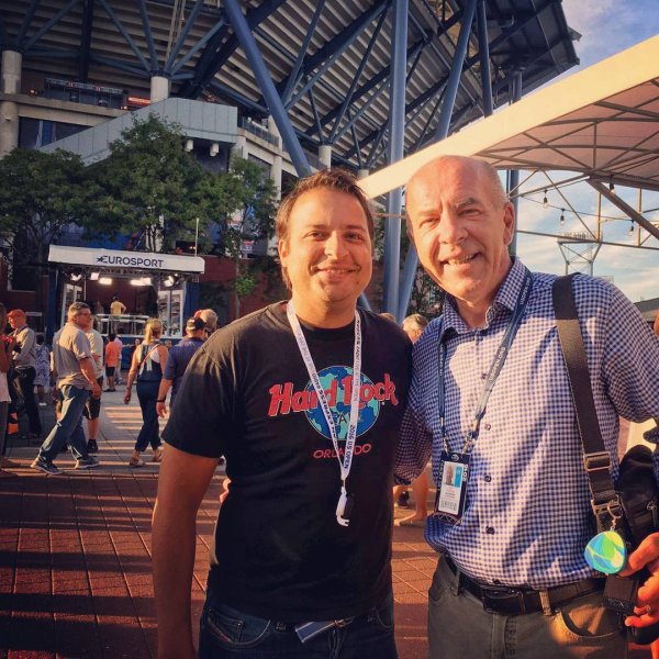 Catching up with #altrautwig the voice of the #nyknicks #...