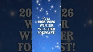 The WINTER WEATHER countdown is ON! The Old Farmer's Almanac reveal COMING SOON!