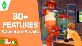30+ Features Coming With The Sims 4 Adventure Awaits