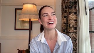 Lily James On 'Cinderella' 10 Years Later & Early 2010s Trends | Swiped Hulu Interview