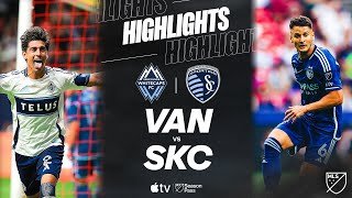 Vancouver Whitecaps FC vs. Sporting Kansas City | Full Match Highlights