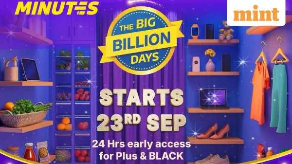 Flipkart Big Billion Days starts September 23: Top smartphone deals, early access rewards and more | Mint