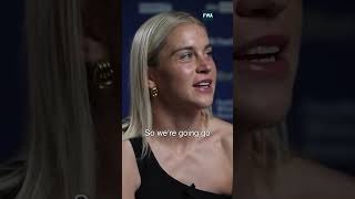 Alessia Russo naming the best 5 players she’s played with #alessiarusso #arsenalwomen #football