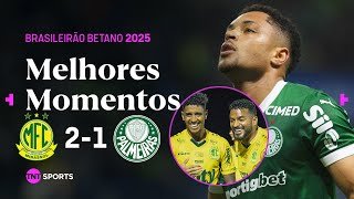 VITOR ROQUE FAZ GOLAÇO DE BICICLETA, MAS MIRASSOL VENCE! MIRASSOL 2X1 PALEMIRAS - MELHORES MOMENTOS