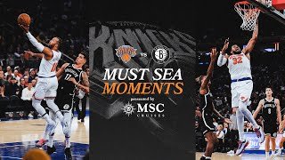 Knicks Win Against Brooklyn Nets At Madison Square Garden | November 9, 2025