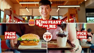 Burger King Philippines | King Feast For Me, starts at P89 only!