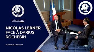 Nicolas Lerner face à Darius Rochebin