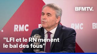 Budget, Shein, primaire à droite: l'interview de Xavier Bertrand en intégralité