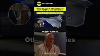 India Joins GCAP? Japan Invites India to 6th Gen Fighter Jet Program with UK & Italy #shorts