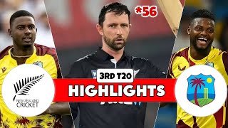 New Zealand Vs West Indies 3rd T20 Highlights 2025 | NZ Vs WI 3rd T20 Match Highlights | NZ Vs WI