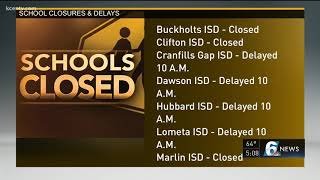 School closures & Delays